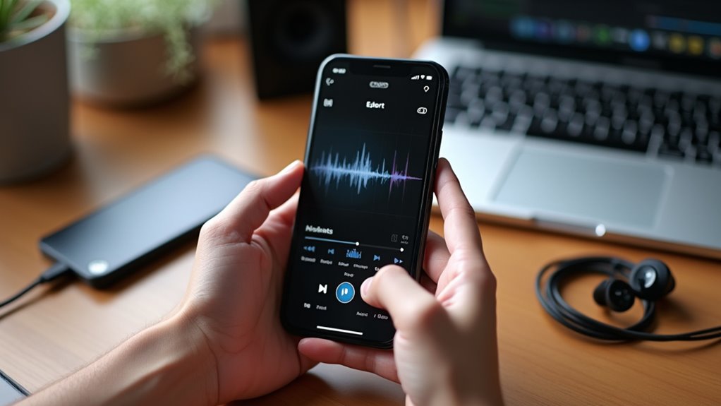 eksportuj dzwonek GarageBand łatwo