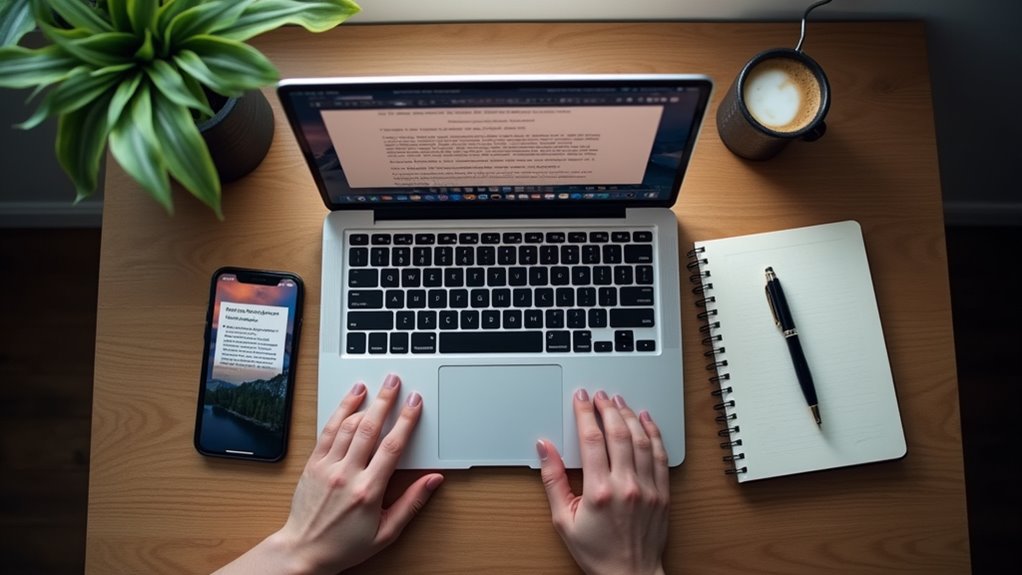 narzędzia do pisania na Apple